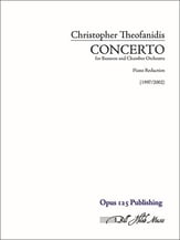 Concerto for Bassoon and Chamber Orchestra (Piano Reduction) cover